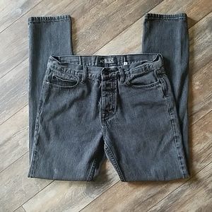 Mens XXX Rude ButtonUp SlouchTapered Jeans 32 x 32